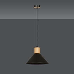 Lampa Sufitowa ROWEN 1 Czarny