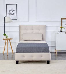 Łóżko Tapicerowane LT4-FX 90x200 Beżowy