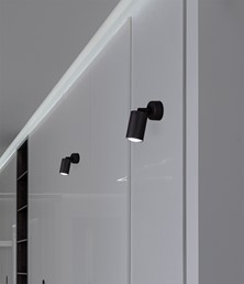 Lampa Ścienna MONTI K-4408 Czarny