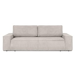 Sofa PILLOW z Funkcją Spania 255cm Szary