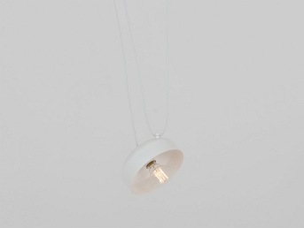 Lampa wisząca POPO FLAT 1 – biały