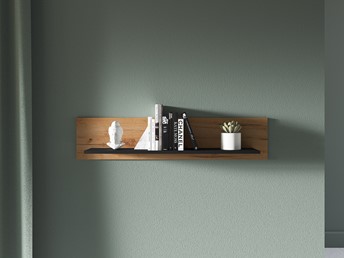 Półka URSO 12 Craft złoty/Czarny