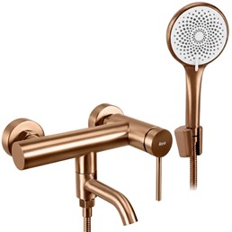 Bateria Wannowa CLIF Miedź Szczotkowany