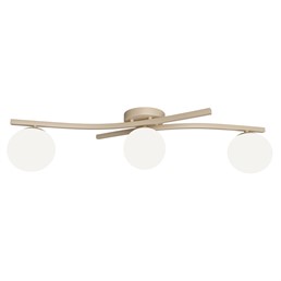 Lampa Sufitowa OPUS 3 Beżowy/Opal