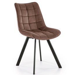 Krzesło K332 Czarny/Mokka
