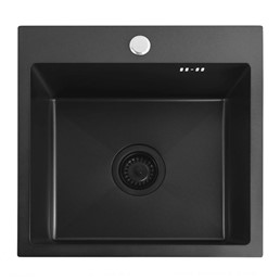 Zlewozmywak Stalowy LEO 40 Czarny