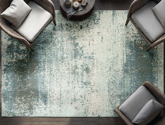 Dywan VIRGIN LAND NEPTUNE 9656 140x200 cm Niebieski