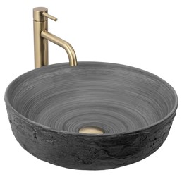 Umywalka Nablatowa BABILON Szary