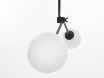 Lampa wisząca CATKIN TWINS – czarny