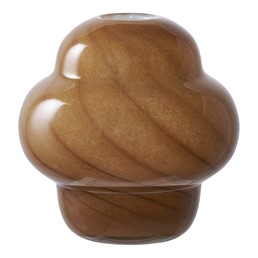 Wazon HOUSE NORDIC 17cm Brązowy