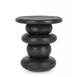 Stolik Kawowy LOPEZ fi40 Czarny