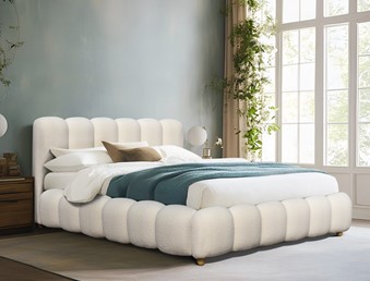 Łóżko BRISA z Pojemnikiem 160x200 cm Biały