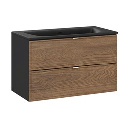 Zestaw Meblowy SKY 80cm Czarny Mat/Dąb Casella