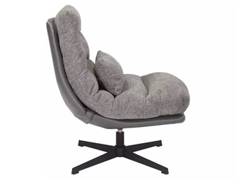 Fotel Obrotowy FELICIA Raven Szary/Czarny