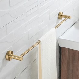 Wieszak na Ręcznik Pojedyńczy MIST 01 Złoty