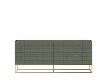 Komoda ROSE HILL RH01 Złoty/Zielony