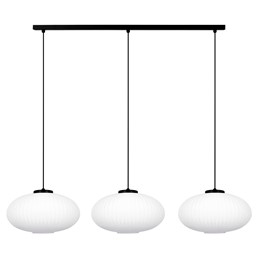 Lampa Wisząca PESO K-5672 Biały/Czarny