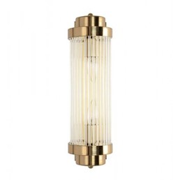 Lampa Ścienna COLUMN 40 Złoty/Transparentny