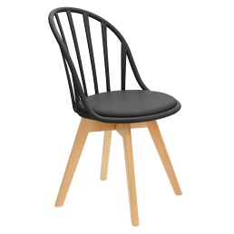 Krzesło SIRENA Czarne