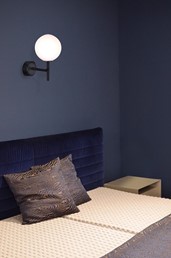 Kinkiet FARO K-4884 Czarny/Biały Matowy