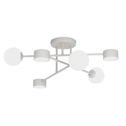 Lampa Sufitowa HOLON 6 Szary