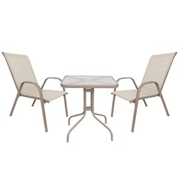 Zestaw Balkonowy MARINO Square Duo Taupe