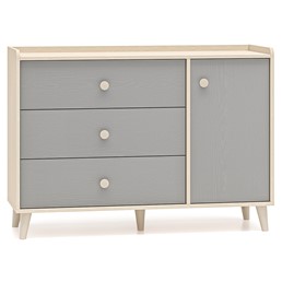 Komoda MEVEL 05 Beżowy/Szary