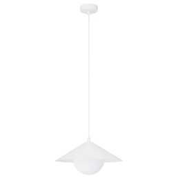 Lampa Wisząca MONO 1S Biały/Opal