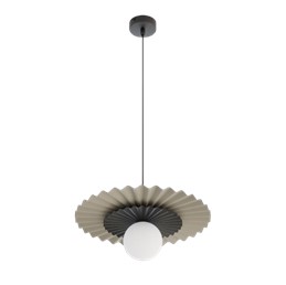 Lampa Wisząca UMBRA 1 Czarny/Mokka