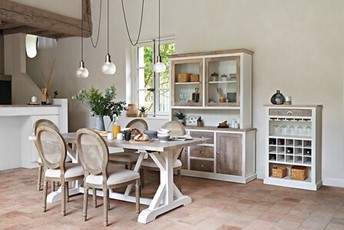 Krzesło CLEON Rattan/Beżowy