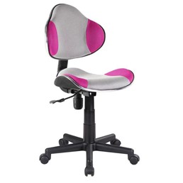 Fotel Obrotowy FB9-FX Różowy/Szary