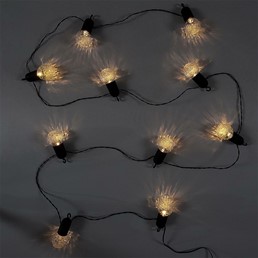 Girlanda z Przezroczystymi Żarówkami 10 LED Żółty