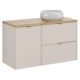 Zestaw Meblowy WIKI 100cm Dąb Artisan/Kaszmirowy Mat