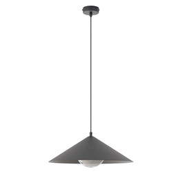 Lampa Wisząca MONO 1M Czarny/Grafitowy