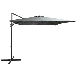 Parasol Ogrodowy VENTO 2.5m Ciemny Szary