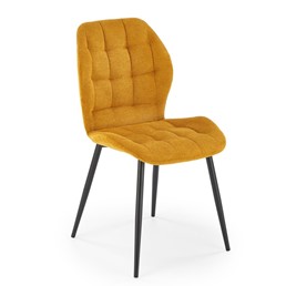 Krzesło K548 Musztardowy/Czarny