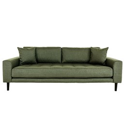 Sofa Trzyosobowa LIDO Zielony/Czarny