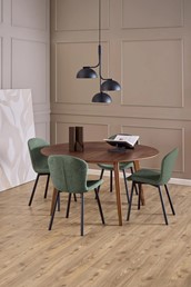 Krzesło ESRA Zielony/Czarny