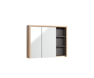 Szafka z Lustrem Devona 846 18x100x75 Dąb