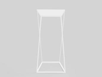 Stolik  Zak Metal 30x30 Biały