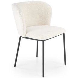 Krzesło K518 Czarny/Kremowy