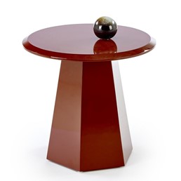 Ława LOCA fi50 Bordowy