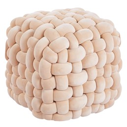 Puf Velvet P7-FX Beżowy