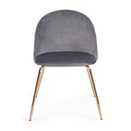 Krzesło TANYA VELVET Szary