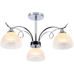 Żyrandol ODYS 3 Biały/Chromowany