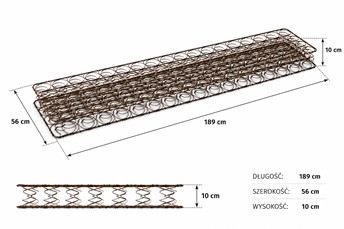Bonell Formatka 189x56x10