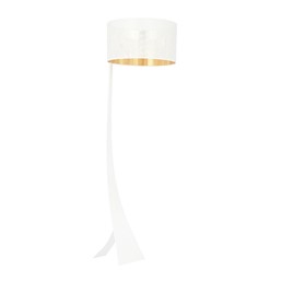 Lampa Podłogowa ESTRELLA LP1 Biały/Złoty