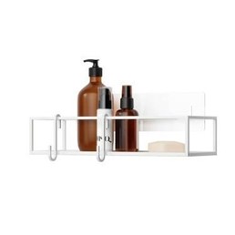 Zestaw Dwóch Półek Prysznicowych CUBIKO Biały