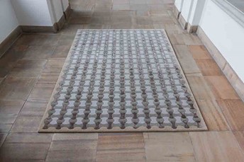 Dywan SCALLOP Olive Grey Beige 5046 200x300 cm