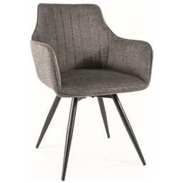 Krzesło BALLO Brego Czarny/Ciemny Szary 18